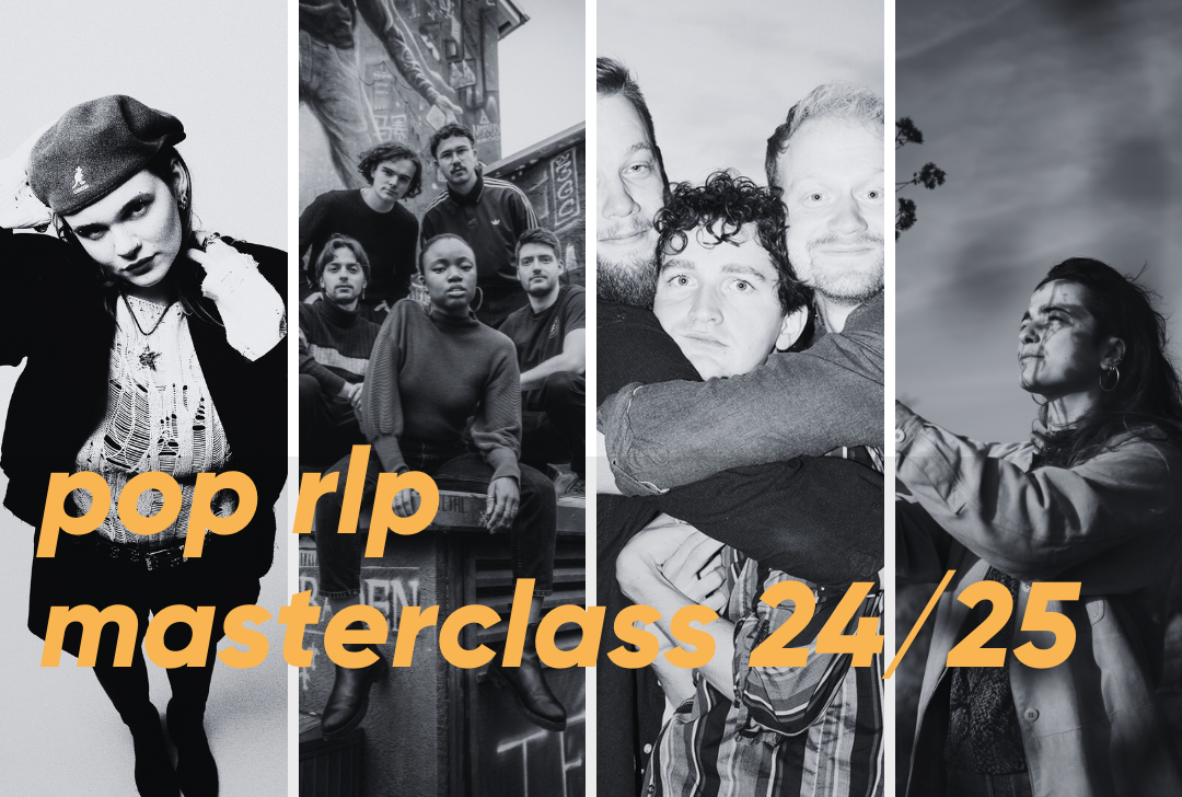 pop rlp masterclass 24/25 Teilnehmende stehen fest