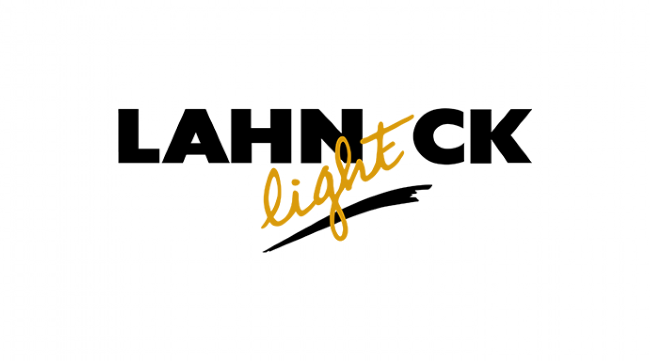 Logo Lahneck Light gelbschwarz