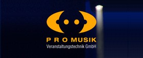 Logo PRO MUSIK Veranstaltungstechnik GmbH
